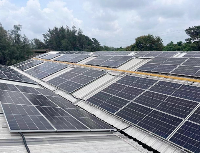 Installation of solar panels